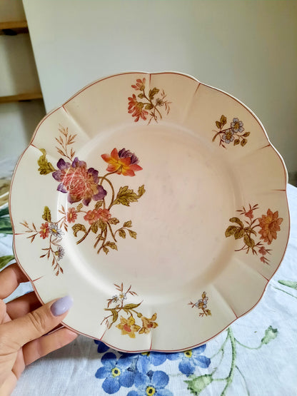 Lot de 2 assiettes plates Longchamp