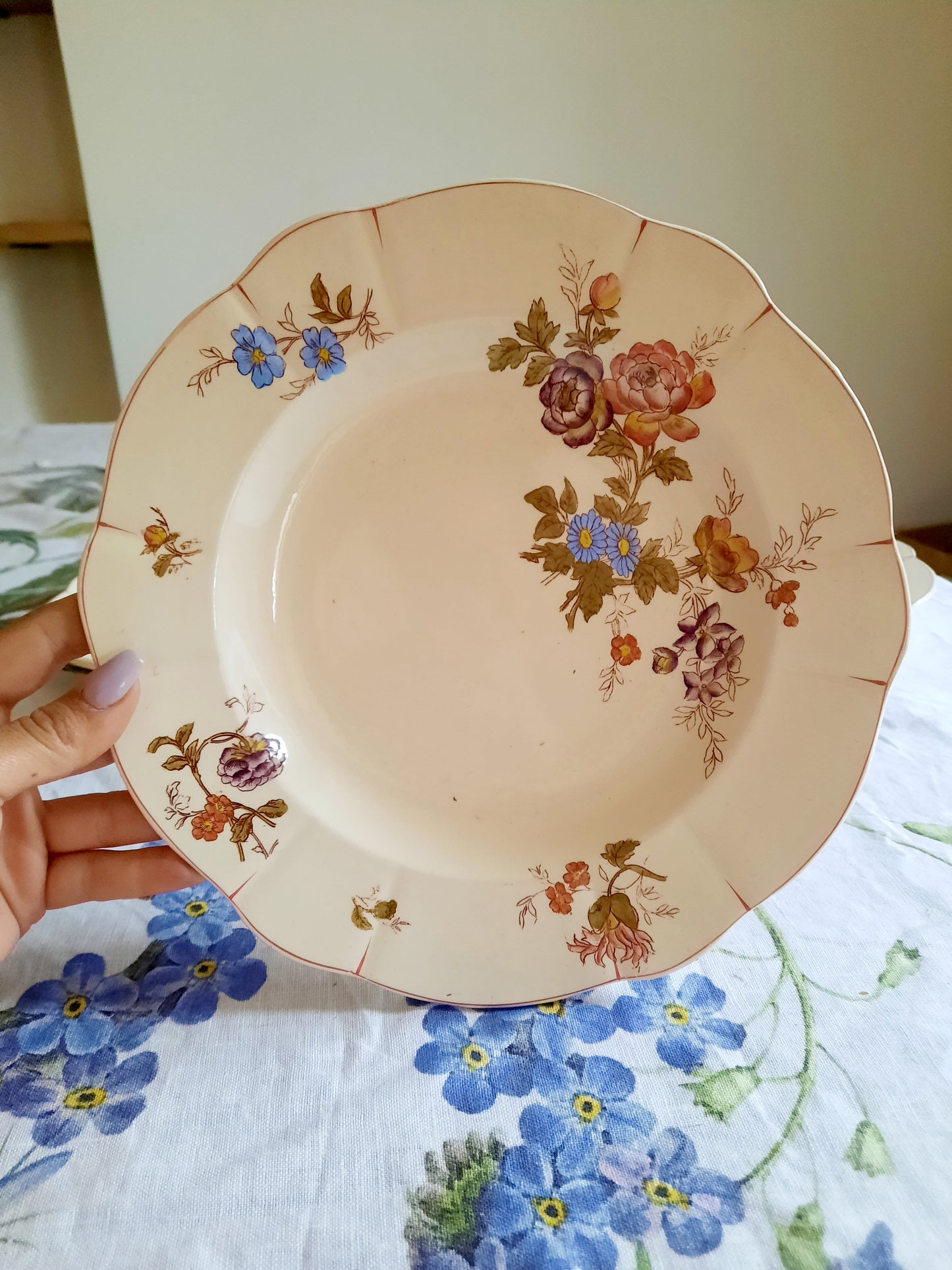 Lot de 4 assiettes creuses Longchamp