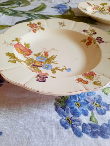 Lot de 4 assiettes creuses Longchamp