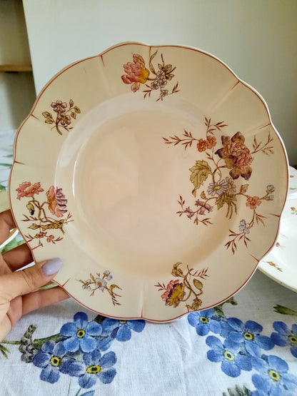 Lot de 6 assiettes creuses Longchamp
