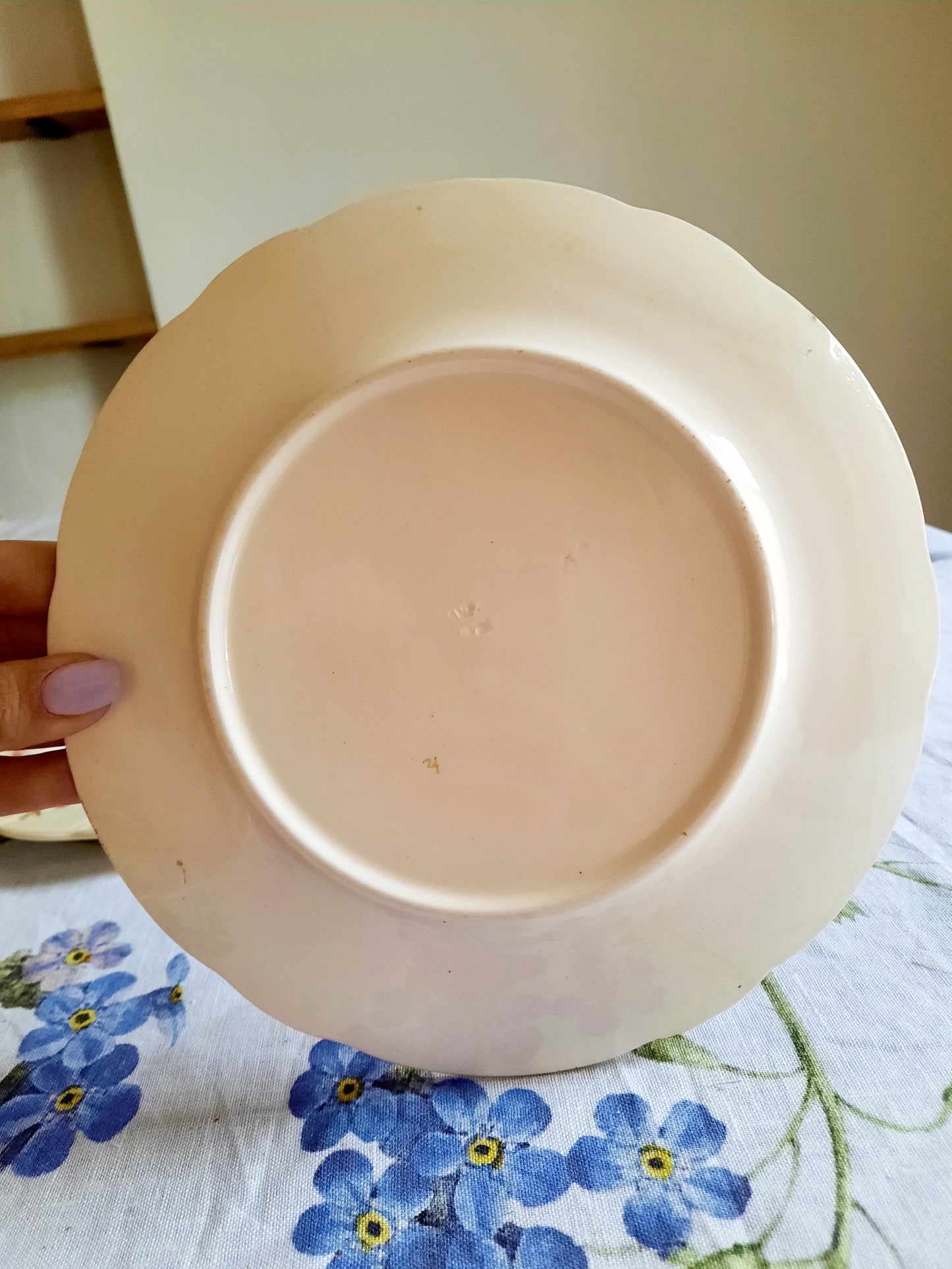 Lot de 4 assiettes à dessert Longchamp
