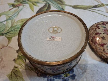 Boîte de Rangement en Porcelaine