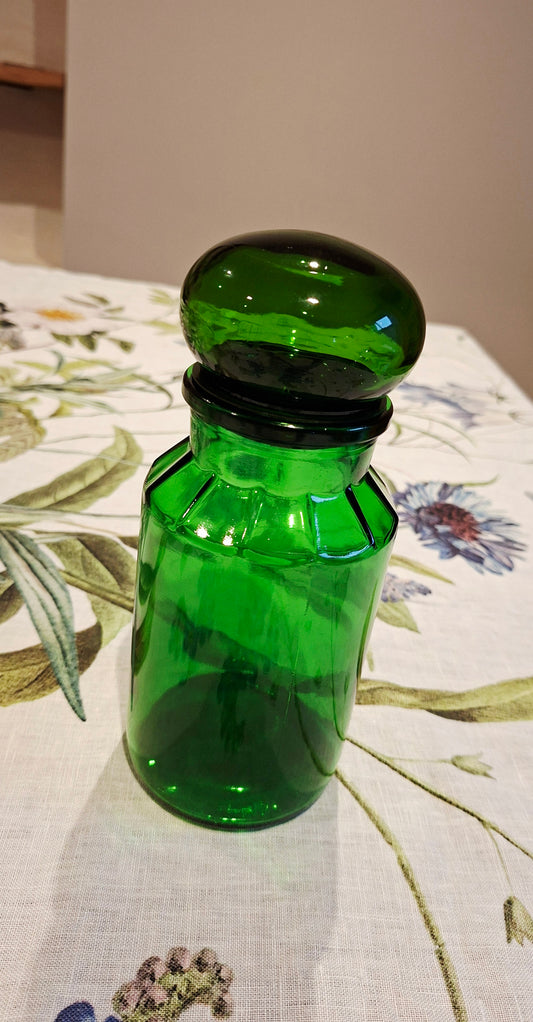 Pot apothicaire en verre