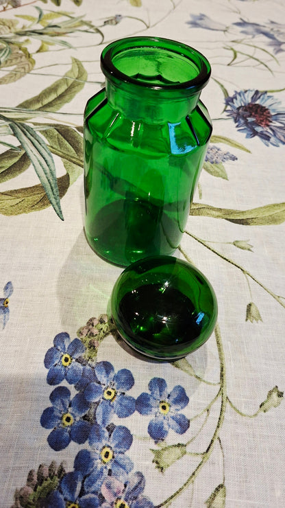 Pot apothicaire en verre