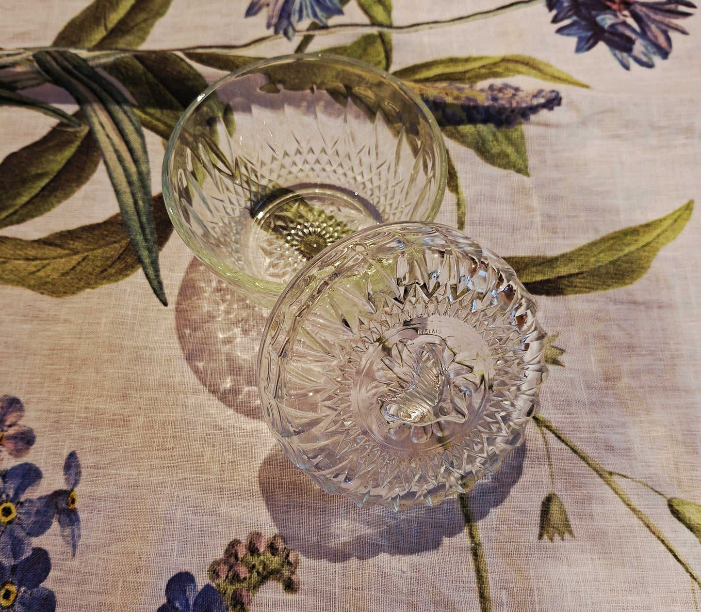 Bonbonnière en verre