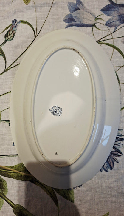 Plat ovale St Amand & Hamage "Andrinople" (1)