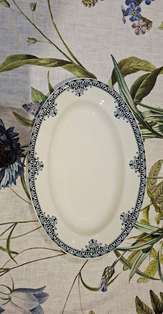 Plat ovale St Amand & Hamage "Andrinople" (2)