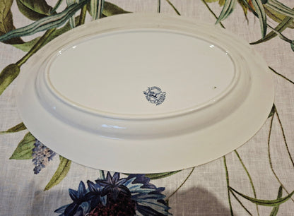 Plat ovale St Amand & Hamage "Andrinople" (2)