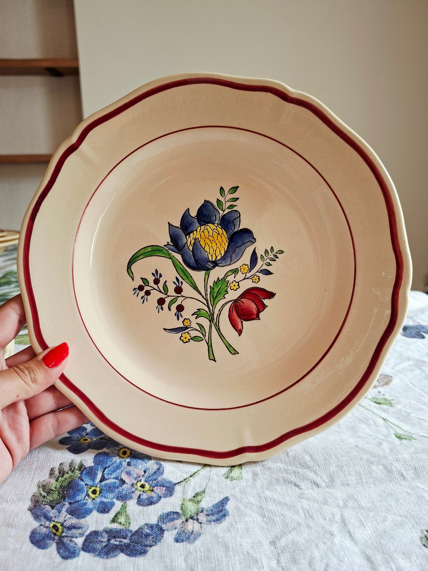 Lot de 4 assiettes plates (1) Gien