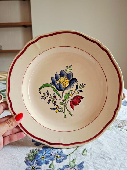 Lot de 6 assiettes plates (2) Gien