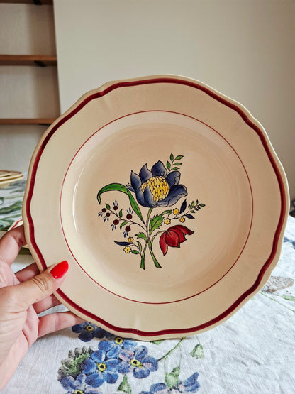 Lot de 6 assiettes plates (2) Gien