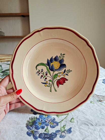 Lot de 4 assiettes plates (2) Gien