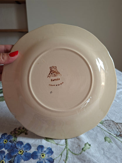 Lot de 6 assiettes à dessert Gien (2)