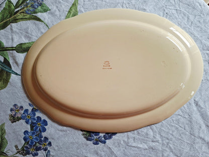 Grand plat ovale Gien (2)