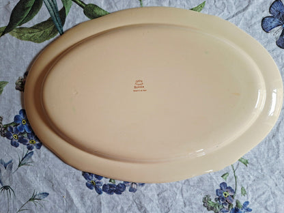 Grand plat ovale Gien (1)