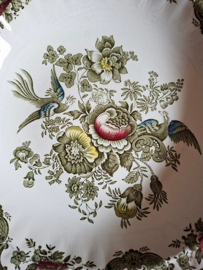 Plat creux Ridgway of Staffordshire, modèle Windsor