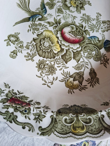 Plat creux Ridgway of Staffordshire, modèle Windsor