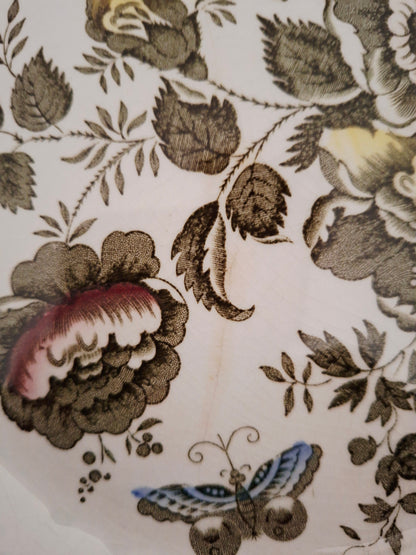 Plat ovale Ridgway of Staffordshire
