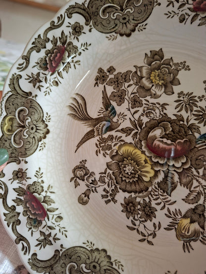 (1) Lot de 4 assiettes creuses Ridgway of Staffordshire