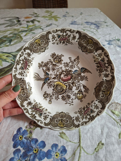 (1) Lot de 4 assiettes creuses Ridgway of Staffordshire