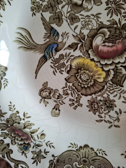 (1) Lot de 4 assiettes creuses Ridgway of Staffordshire