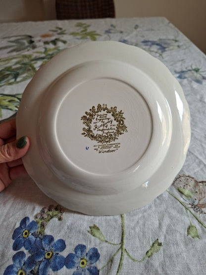 (1) Lot de 4 assiettes creuses Ridgway of Staffordshire