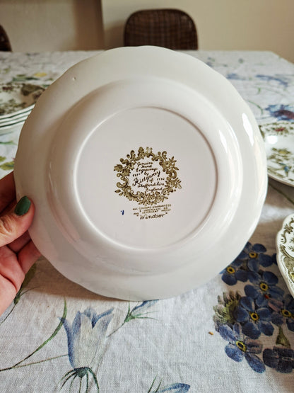 Lot de 4 assiettes creuses Ridgway of Staffordshire (3)