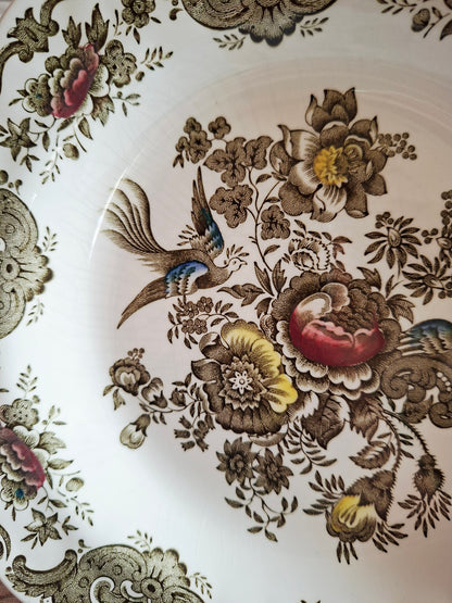 (2) Lot de 4 assiettes creuses  Ridgway of Staffordshire