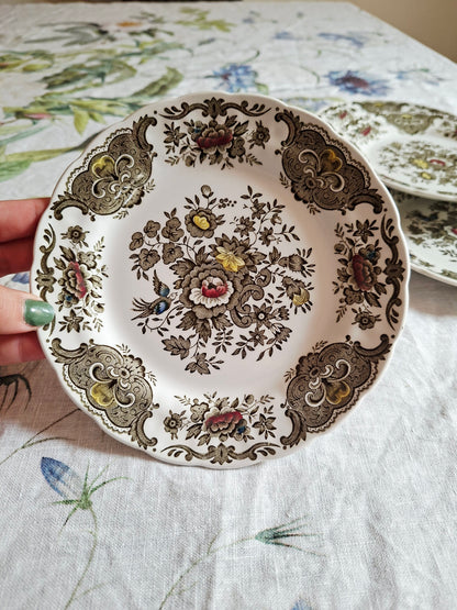 Lot de 6 assiettes à dessert Ridgway of Staffordshire