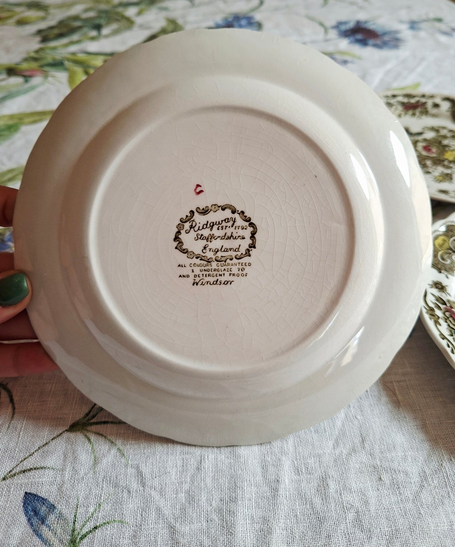 Lot de 4 assiettes à dessert