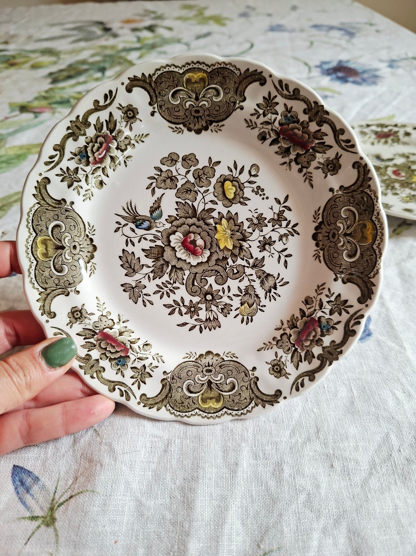 Lot de 4 assiettes à dessert