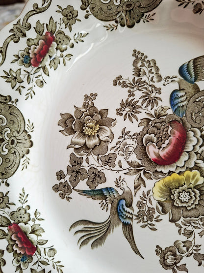 (1) Lot de 4 assiettes plates