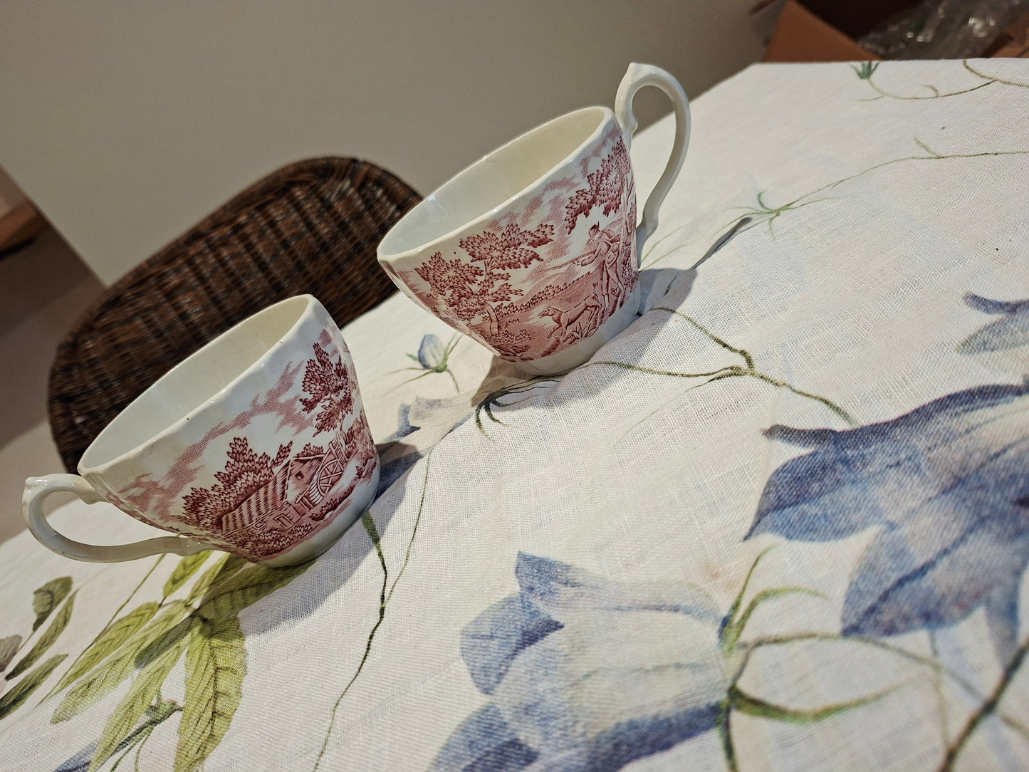 Lot de 2 tasses à café – England