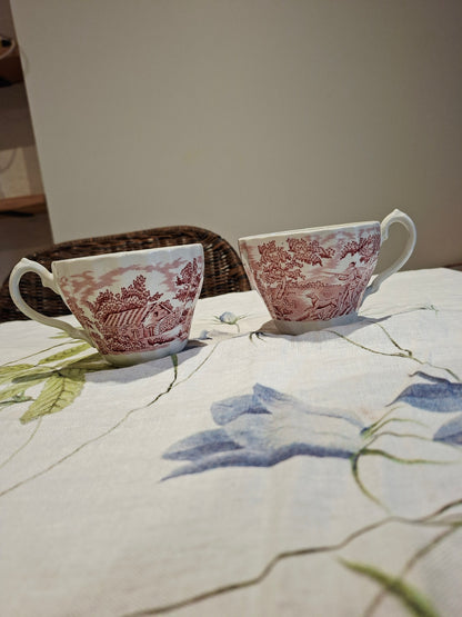 Lot de 2 tasses à café – England