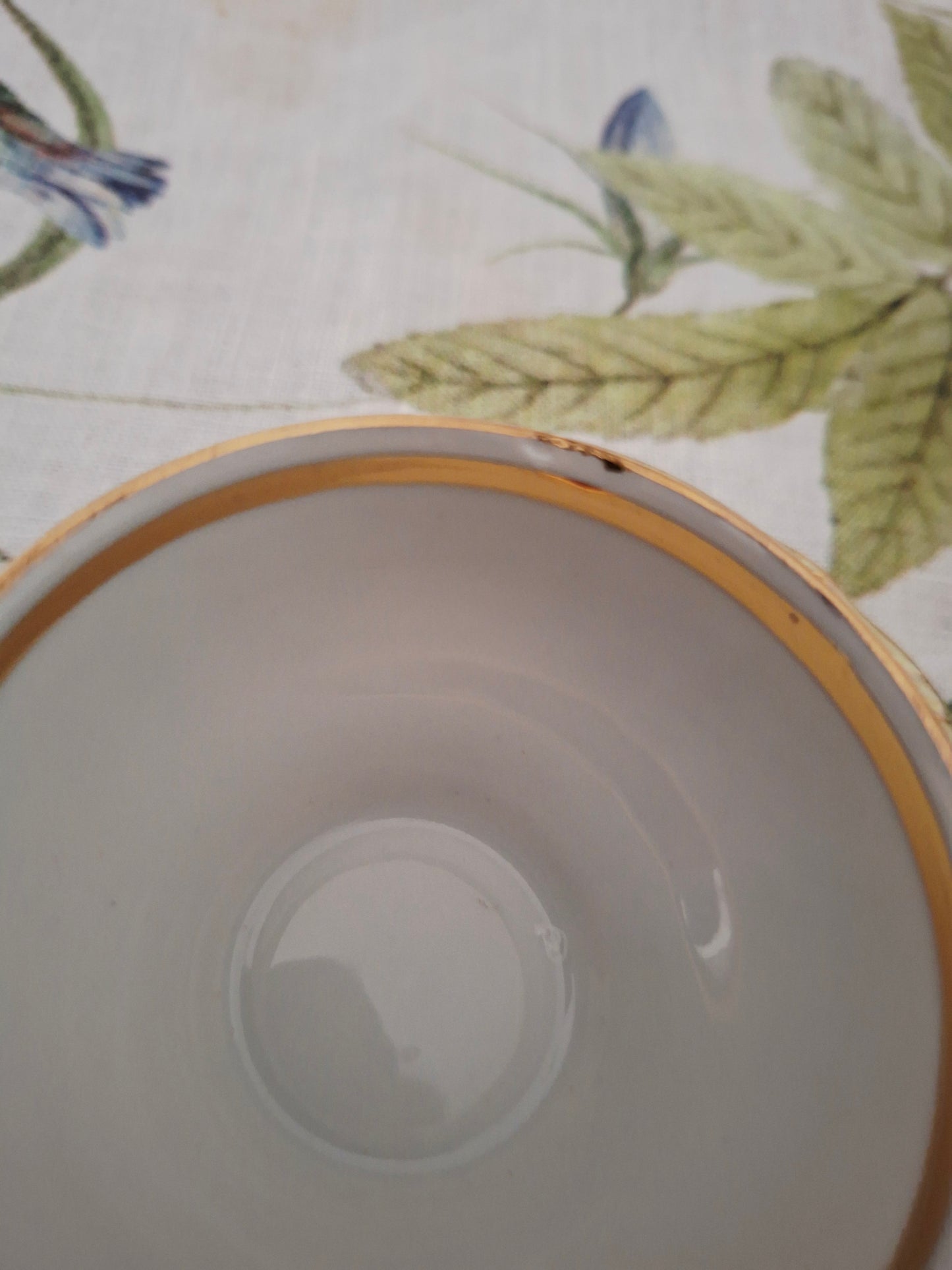 Lot de 3 tasses Bavaria avec soucoupes