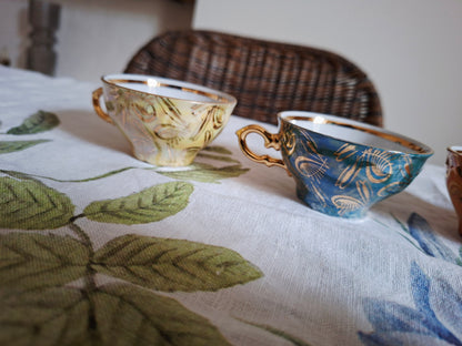 Lot de 3 tasses Bavaria avec soucoupes