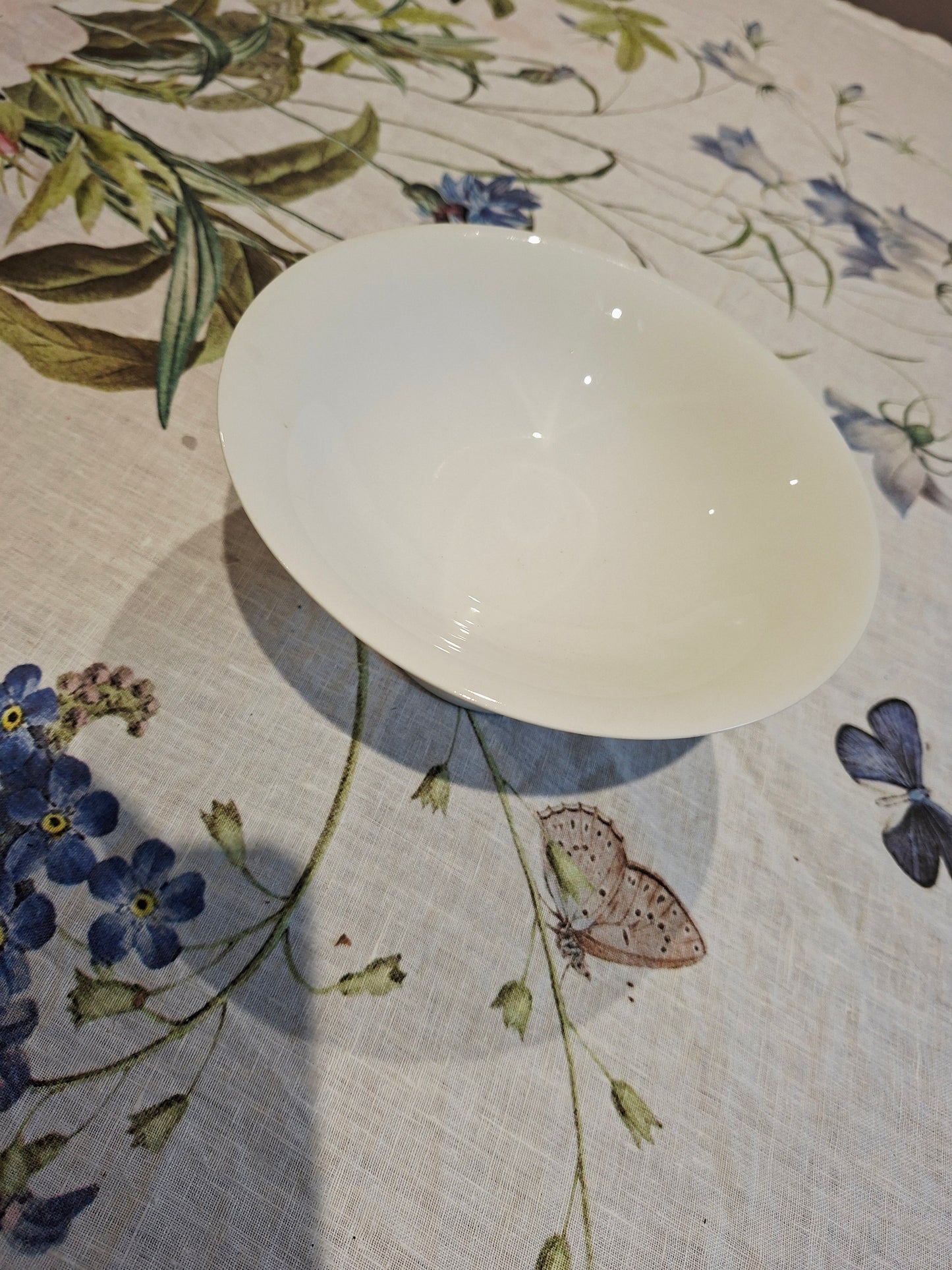 Coupe à fruits blanche