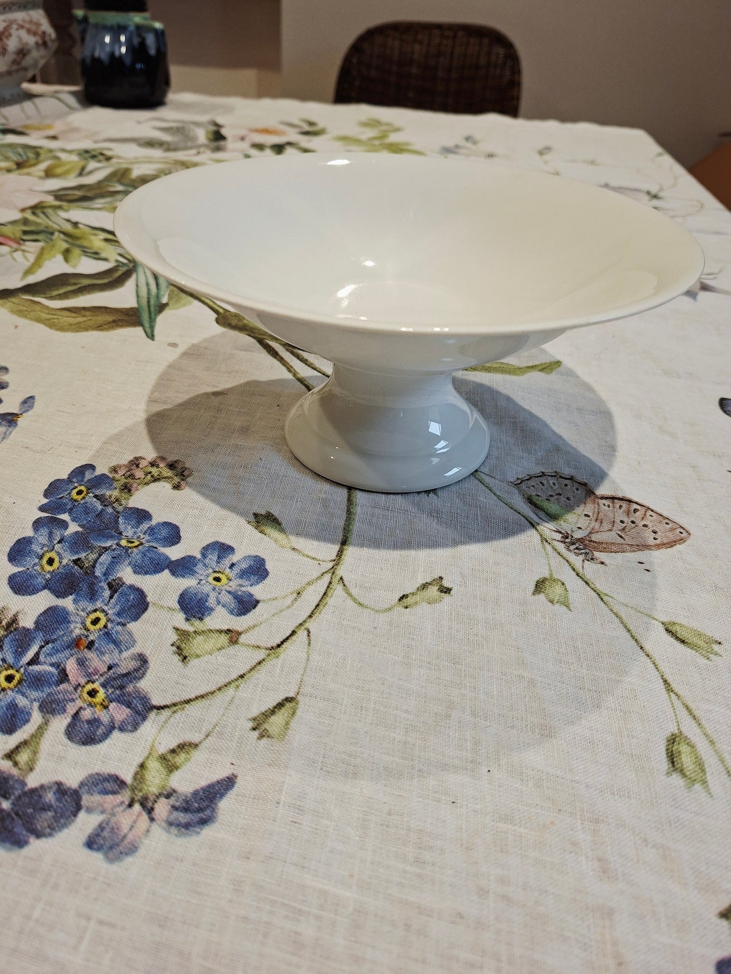 Coupe à fruits blanche