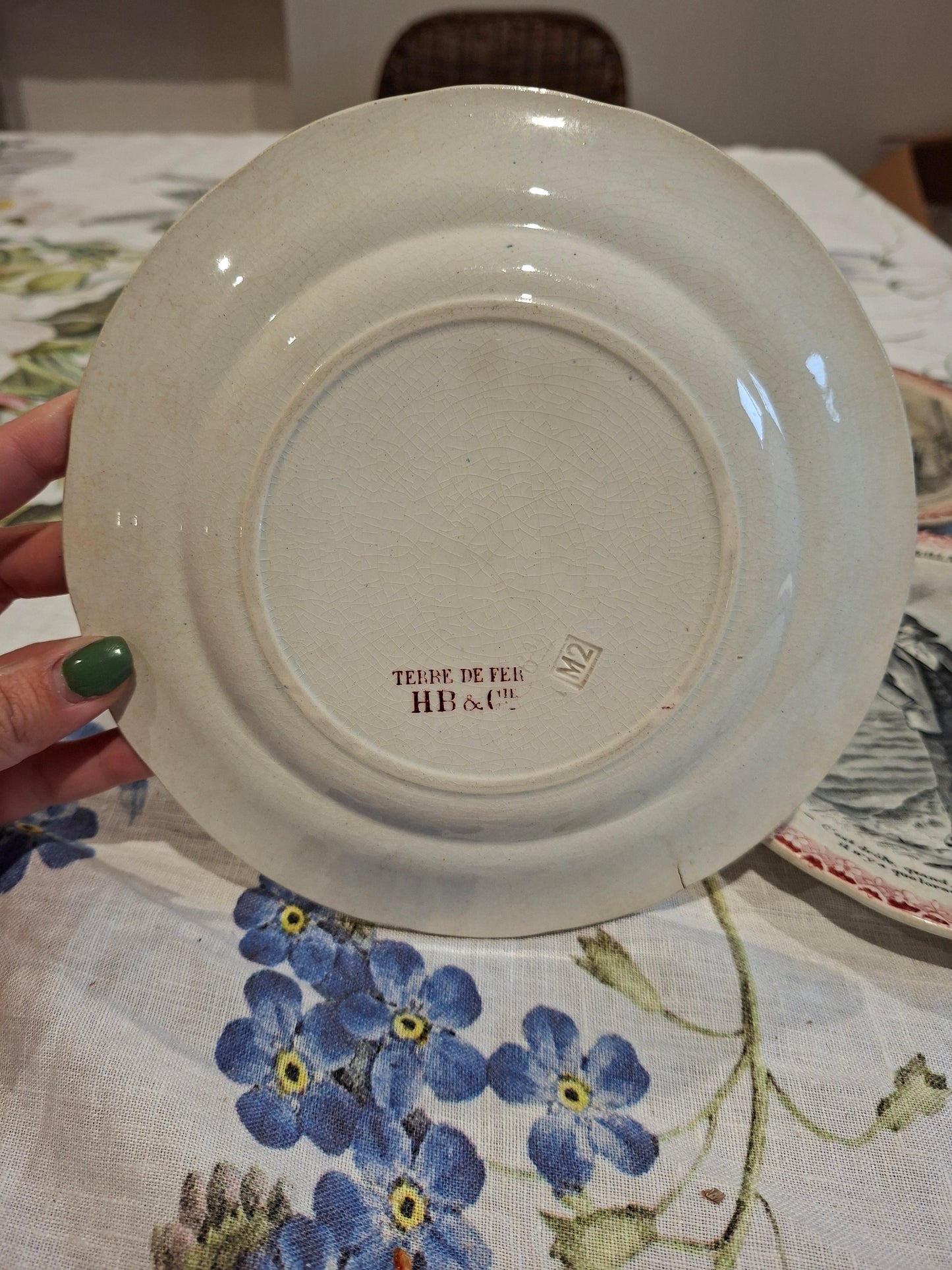 Lot de 4 assiettes à dessert – HB & Cie