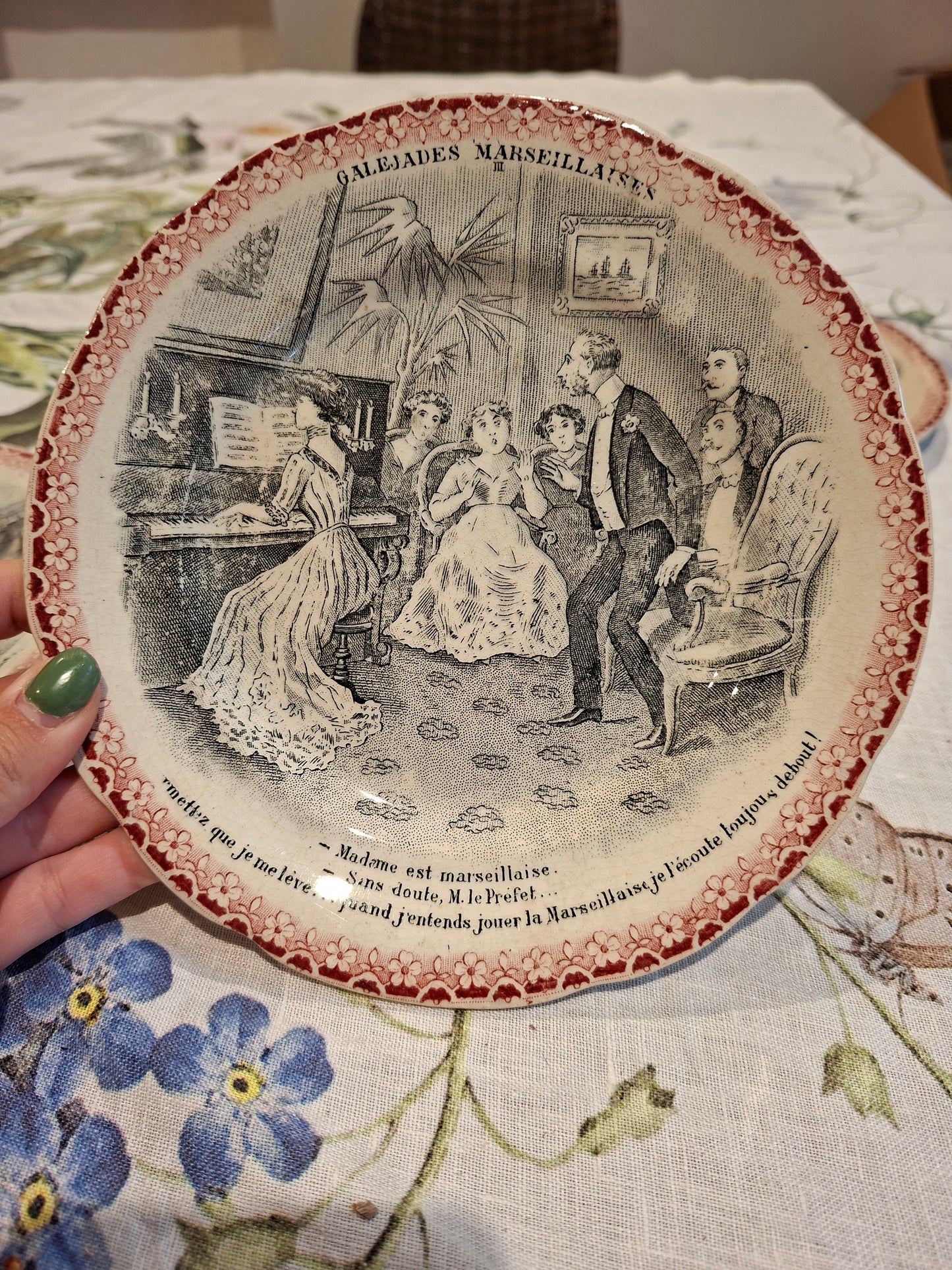 Lot de 4 assiettes à dessert – HB & Cie