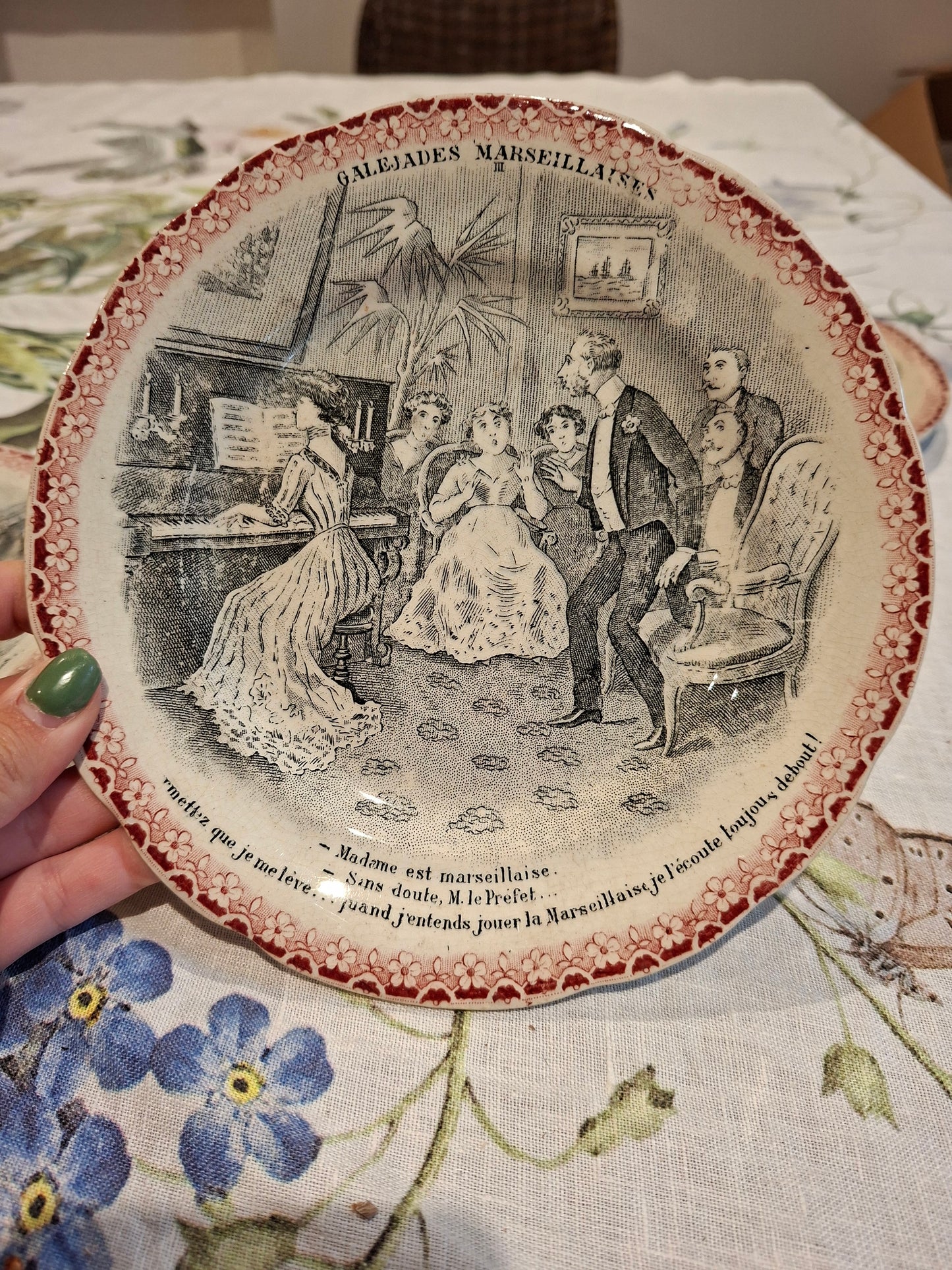 Lot de 4 assiettes à dessert – HB & Cie