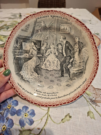 Lot de 4 assiettes à dessert – HB & Cie