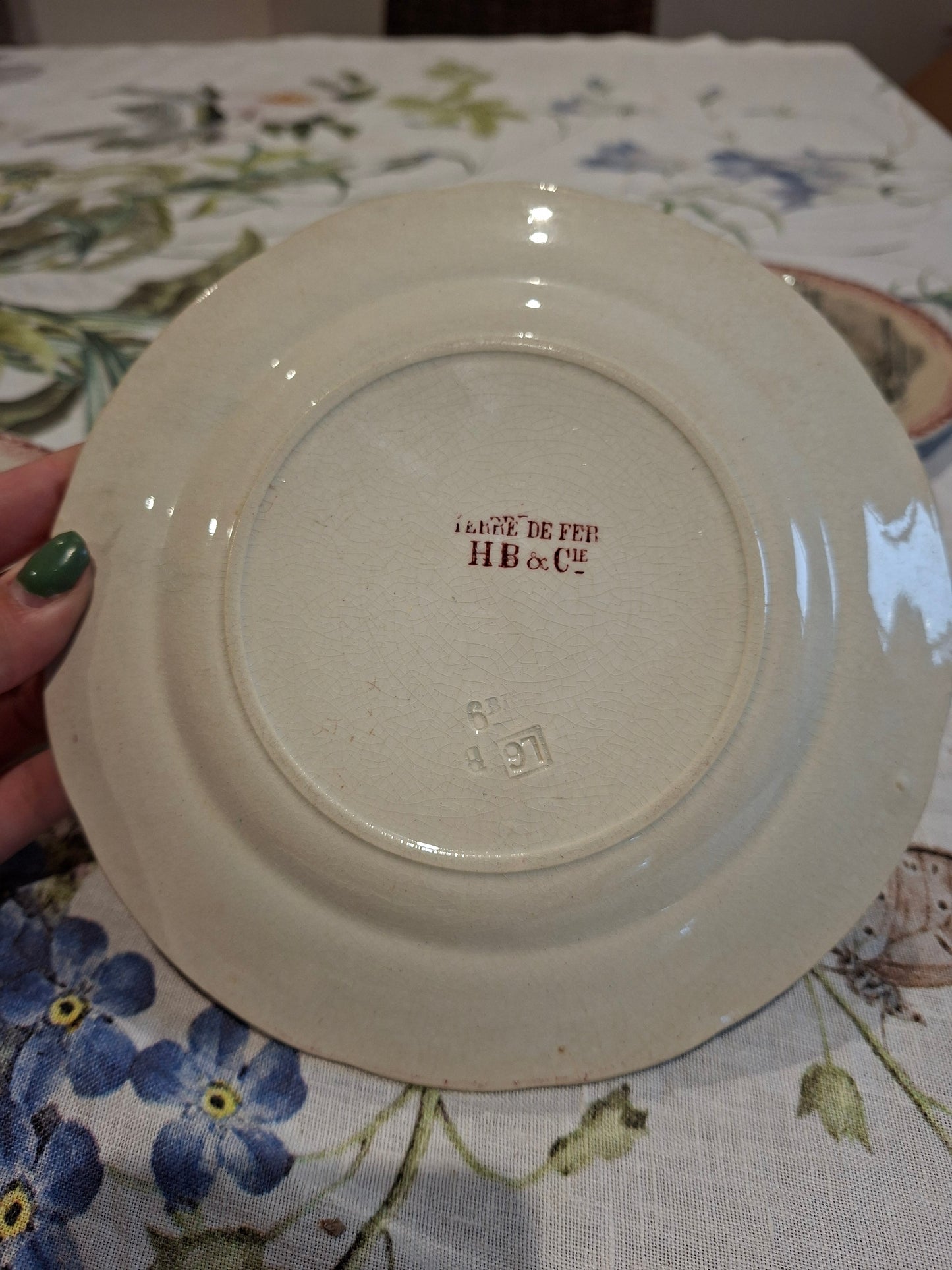 Lot de 4 assiettes à dessert – HB & Cie