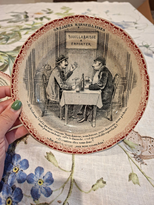 Lot de 4 assiettes à dessert – HB & Cie