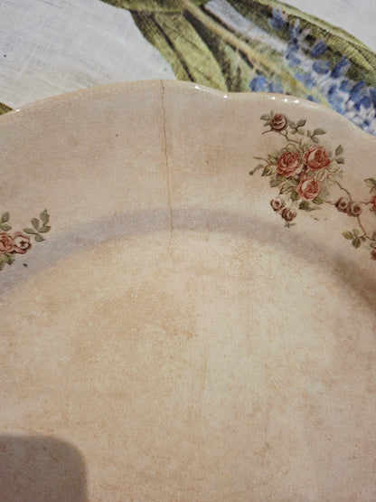 Assiette plate Manufacture Impériale Royale