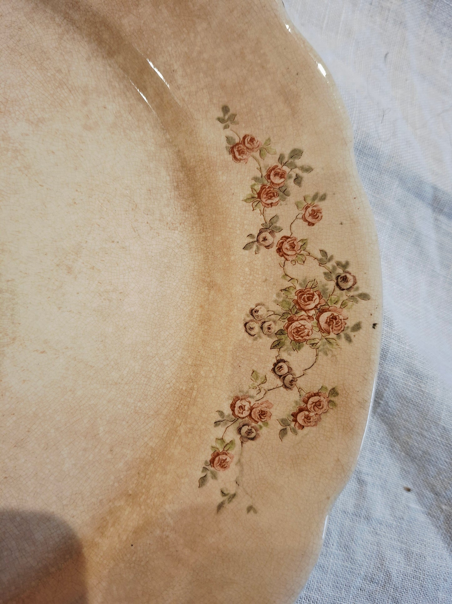 Assiette plate Manufacture Impériale Royale