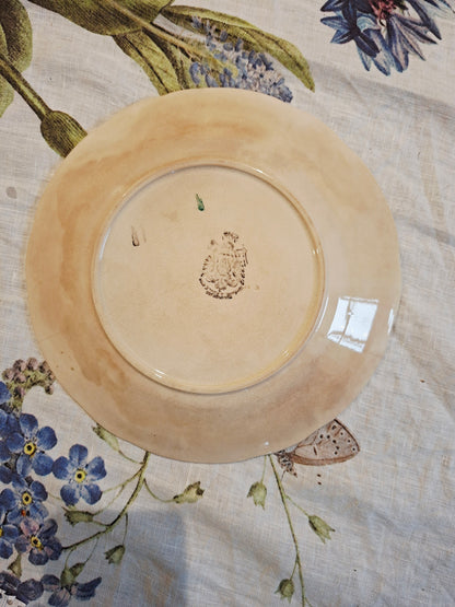 Assiette plate Manufacture Impériale Royale