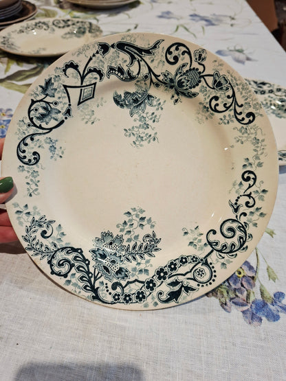 Lot de 3 assiettes plates