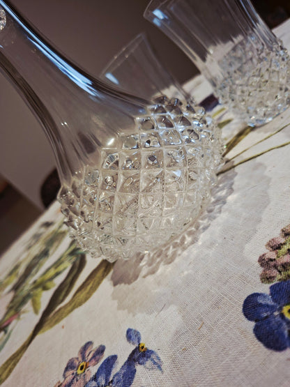 Carafe avec 4 verres assortis