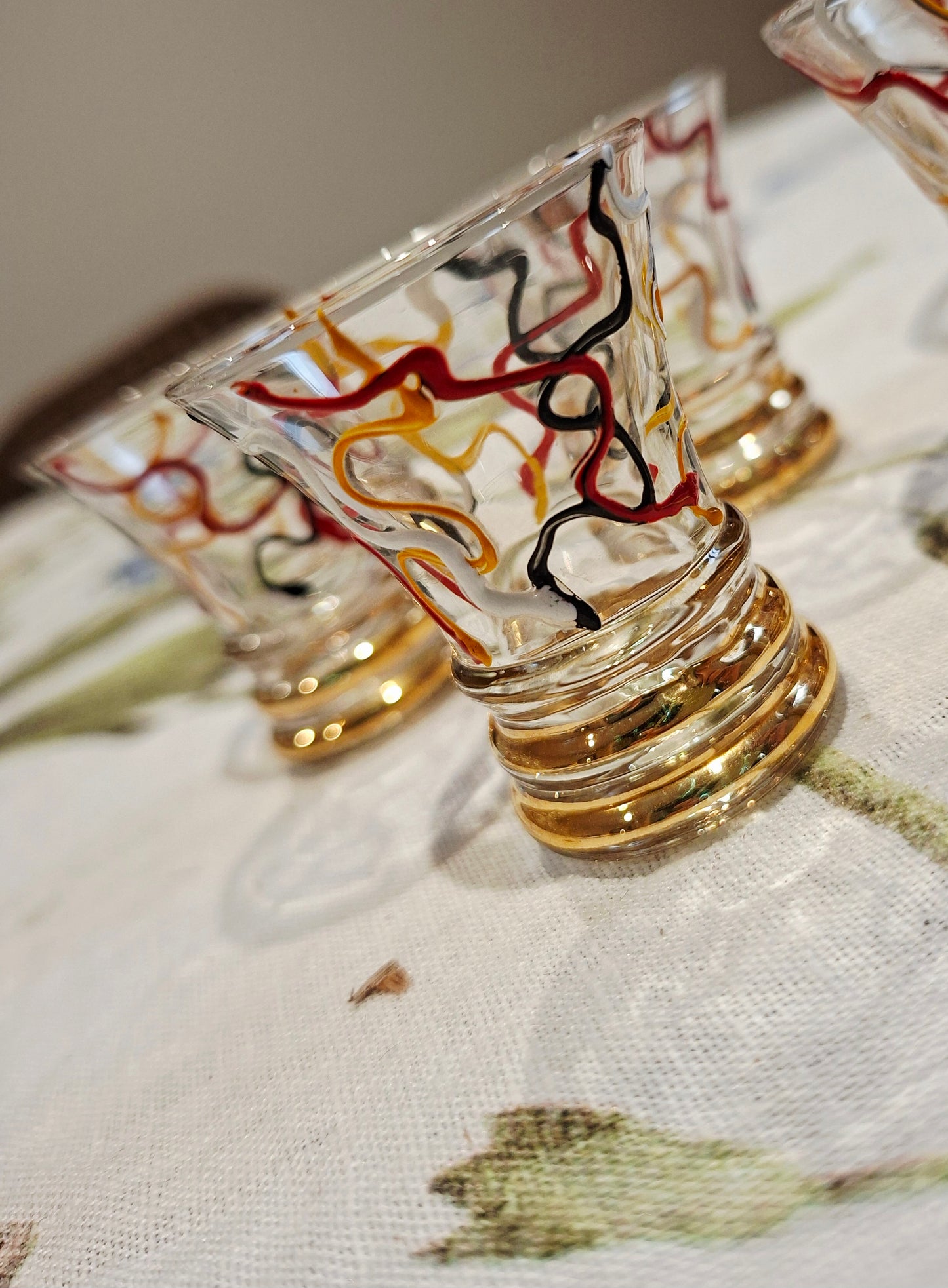 Lot de 8 petits verres